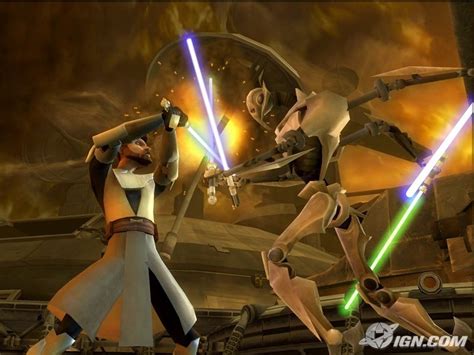 star wars the clone wars death watch vs obi wan - grievous vs obi wan kenobi.